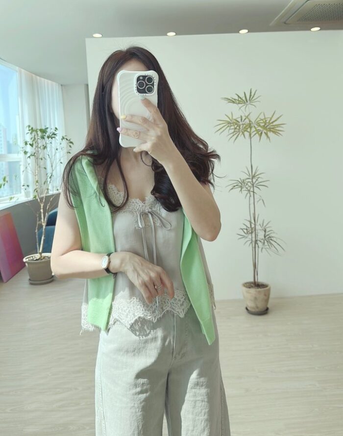 노이 439 레이스캐미솔