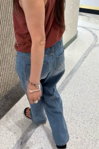 바쿠 10수 절개청바지