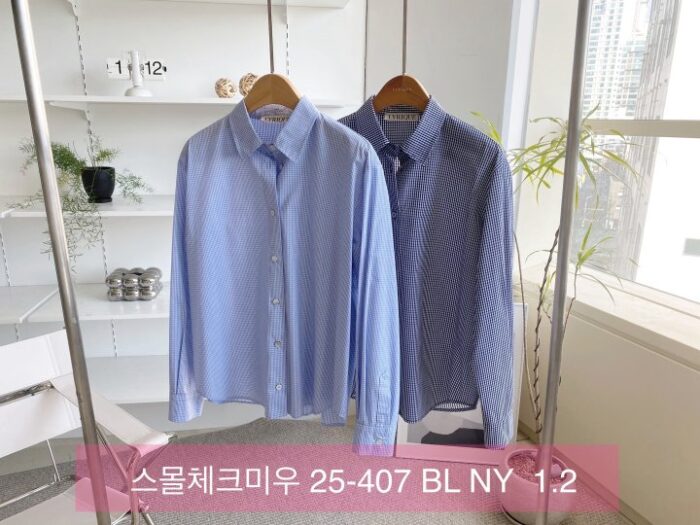 리리끄 407 체크셔츠