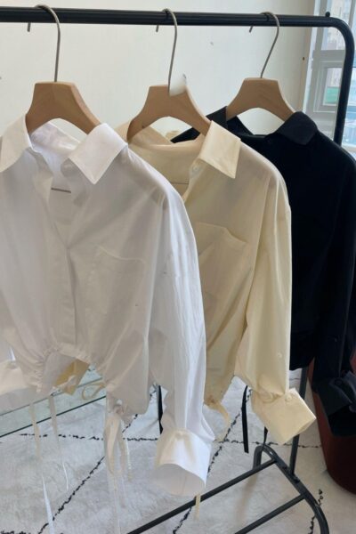 smith11 (스미스11) SALe 언발 스트랩셔츠
