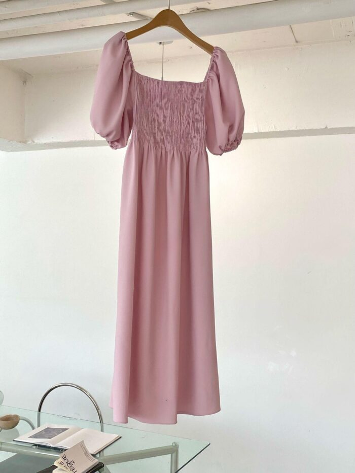 치즈파운드 스모크퍼프원피스