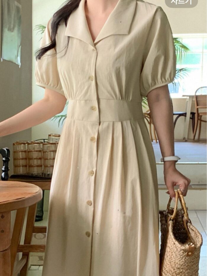 플라쥬 세일 미하스원피스 베이지 F XL, 블랙 F