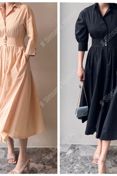Costume 커스텀 버튼업 원피스 30% 셰일