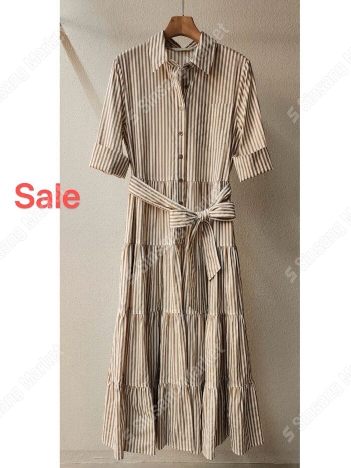 바바라 위---스트라이프원피스 30% 셰일