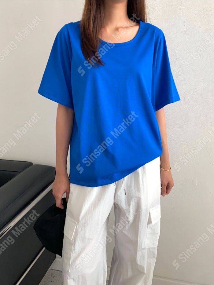 모드니 피스T_기본U넥 박시T 데일리템 빅사이즈가능 28% 셰일