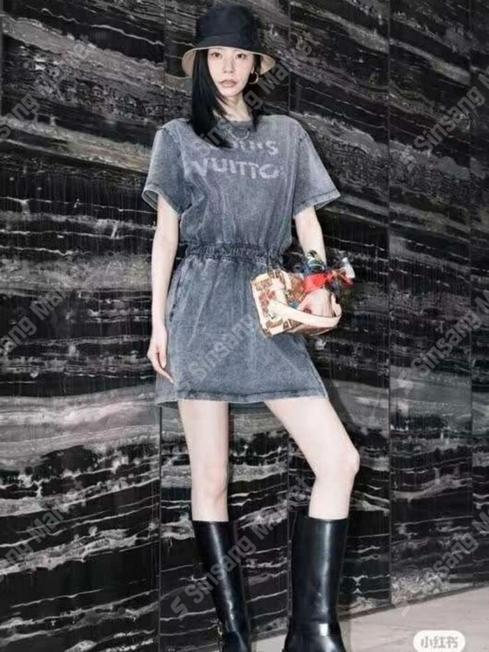 로그 캐주얼 그레이 미니 원피스(바배) 20% 셰일